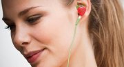 STRAWBERRY Earphones for ipod/mp3